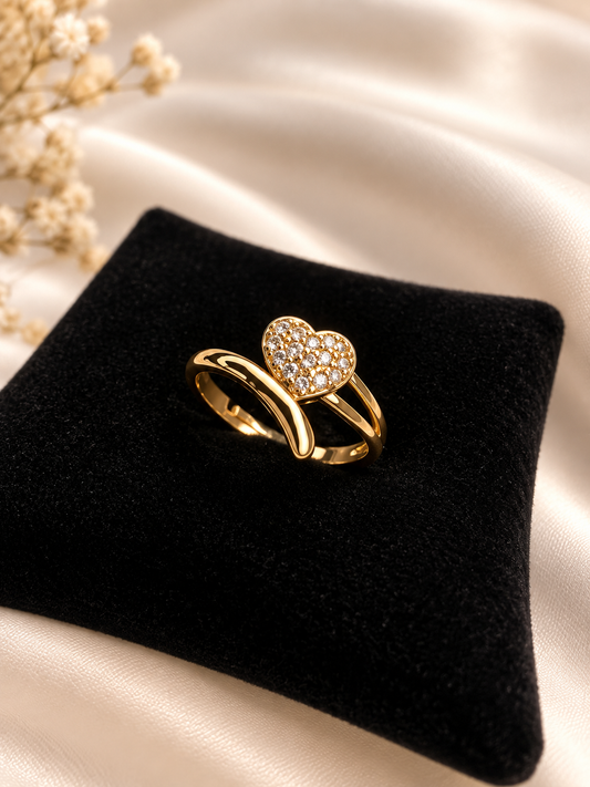 Heart Stone Ring