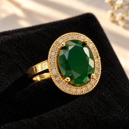 Classic Stone Ring, alternate view