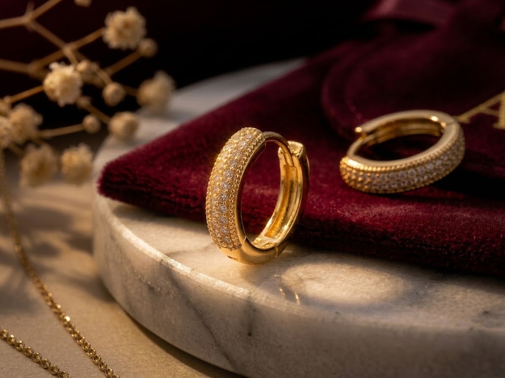Hoop Earrings, alternate view